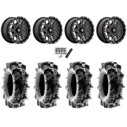 Terache Aztex XL 28x9-14 (8ply) Tires on MSA M12 Diesel Gloss